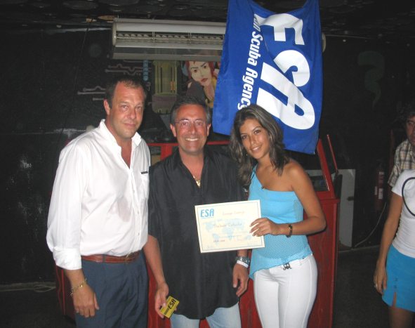 Beppe con Giuseppe Spissu Instructor Trainer
